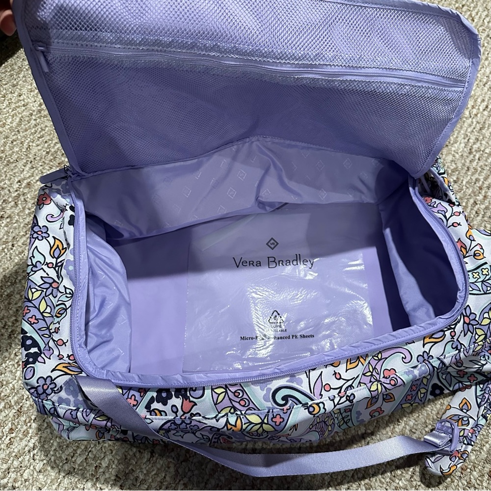 Vera Bradley Lighten Up XL Duffel Backpack - Picture 4 of 7